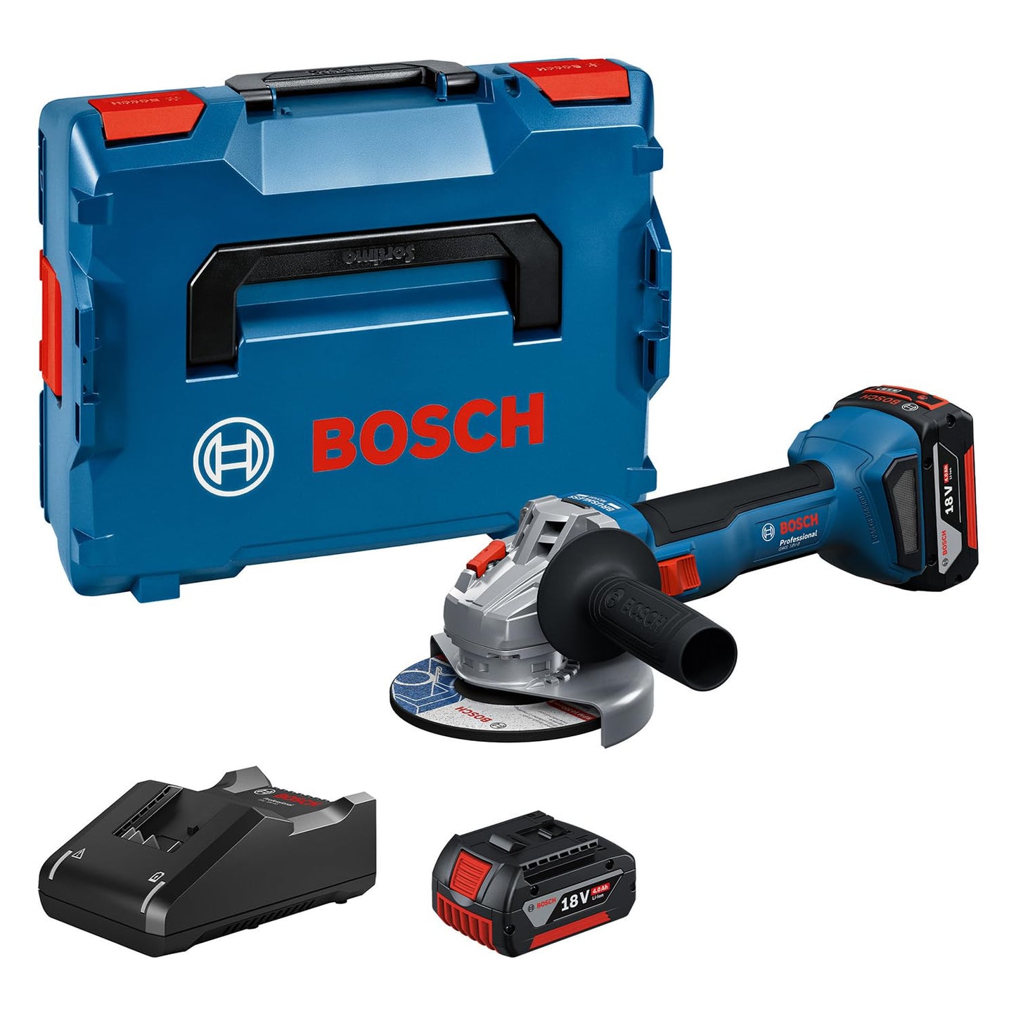 Bosch Professional 18V System Akku-Winkelschleifer GWS 18V-8 (Scheibendurchmesser 125 mm)