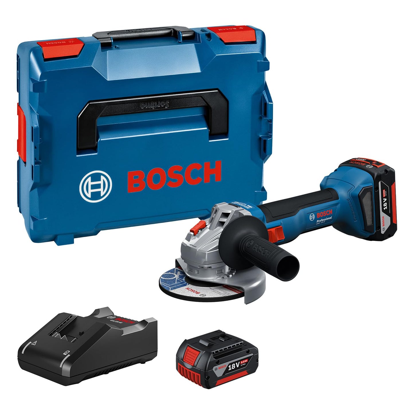 Bosch Professional 18V System Akku-Winkelschleifer GWS 18V-8 (Scheibendurchmesser 125 mm)