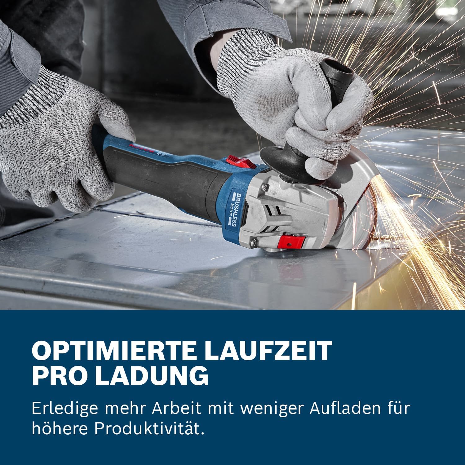 Bosch Professional 18V System Akku-Winkelschleifer GWS 18V-8 (Scheibendurchmesser 125 mm)