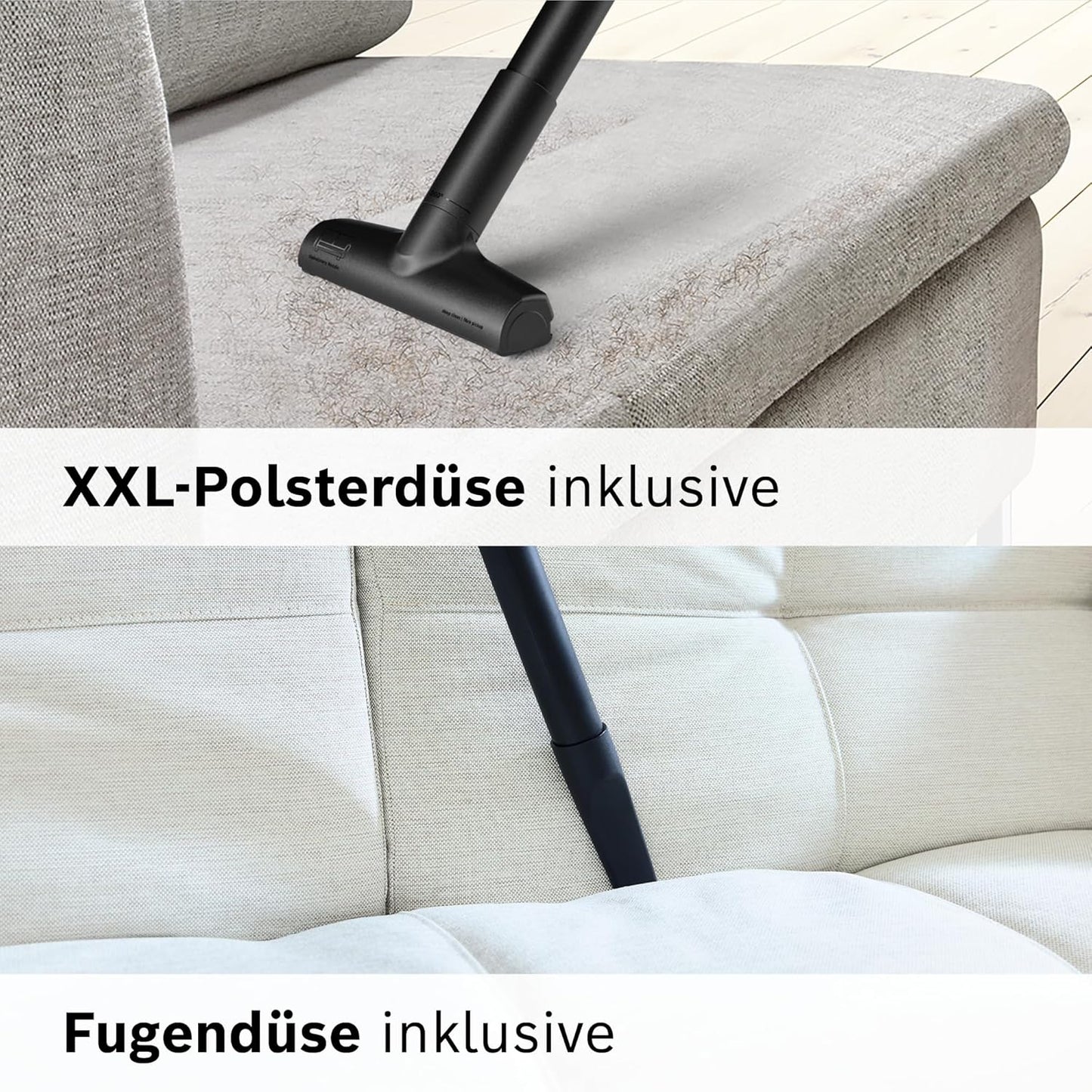 Bosch Staubsauger mit Beutel Serie 8 BGB75X494, Bodenstaubsauger, ideal für Allergiker, Hygiene-Filter, Bodendüse für Parkett, Teppich, Fliesen, langes Kabel, leise, 650 W, blau