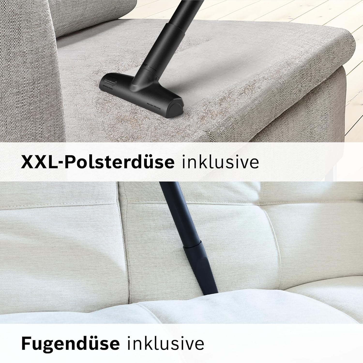 Bosch Staubsauger mit Beutel Serie 8 BGB75X494, Bodenstaubsauger, ideal für Allergiker, Hygiene-Filter, Bodendüse für Parkett, Teppich, Fliesen, langes Kabel, leise, 650 W, blau