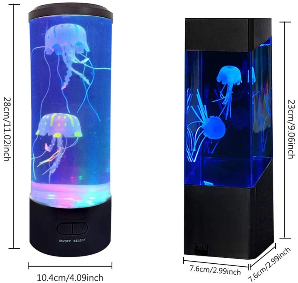 LED Remote Control Fantasy Jellyfish Lamp