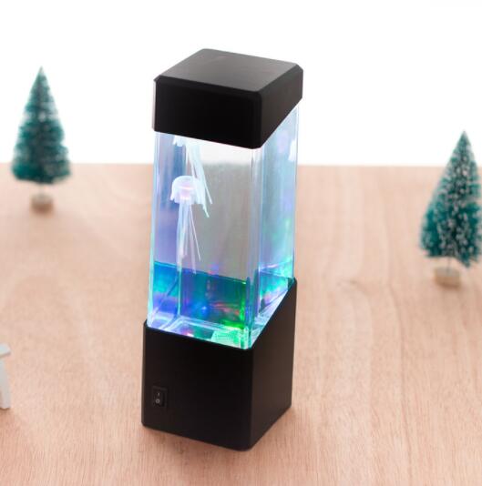 LED Remote Control Fantasy Jellyfish Lamp