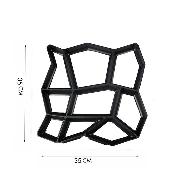 DIY Garden Walk Pavement Mold
